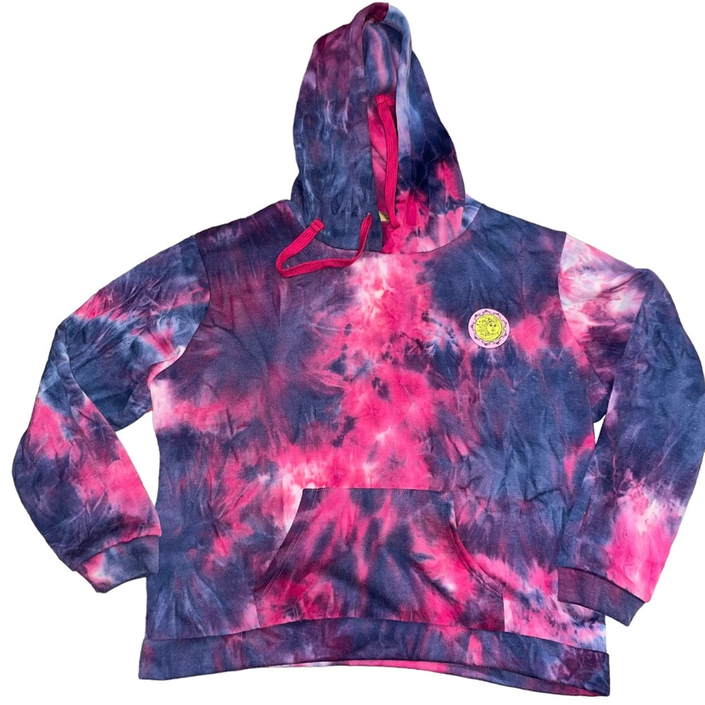 Cult tye die hoodie. sun and moon   XL